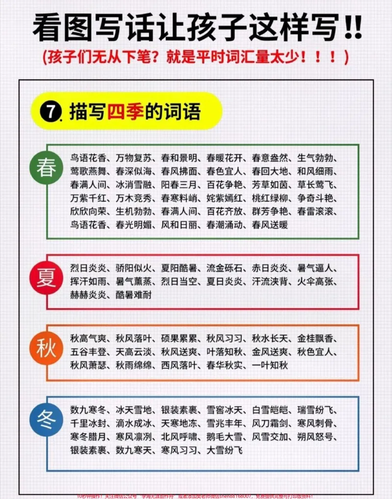 《看图写话词量汇总。小学语文看图写话词量汇总#看图写话#小学语文#家长收藏孩子受益#看图写话范文#一年级看图写话技巧》第4页预览