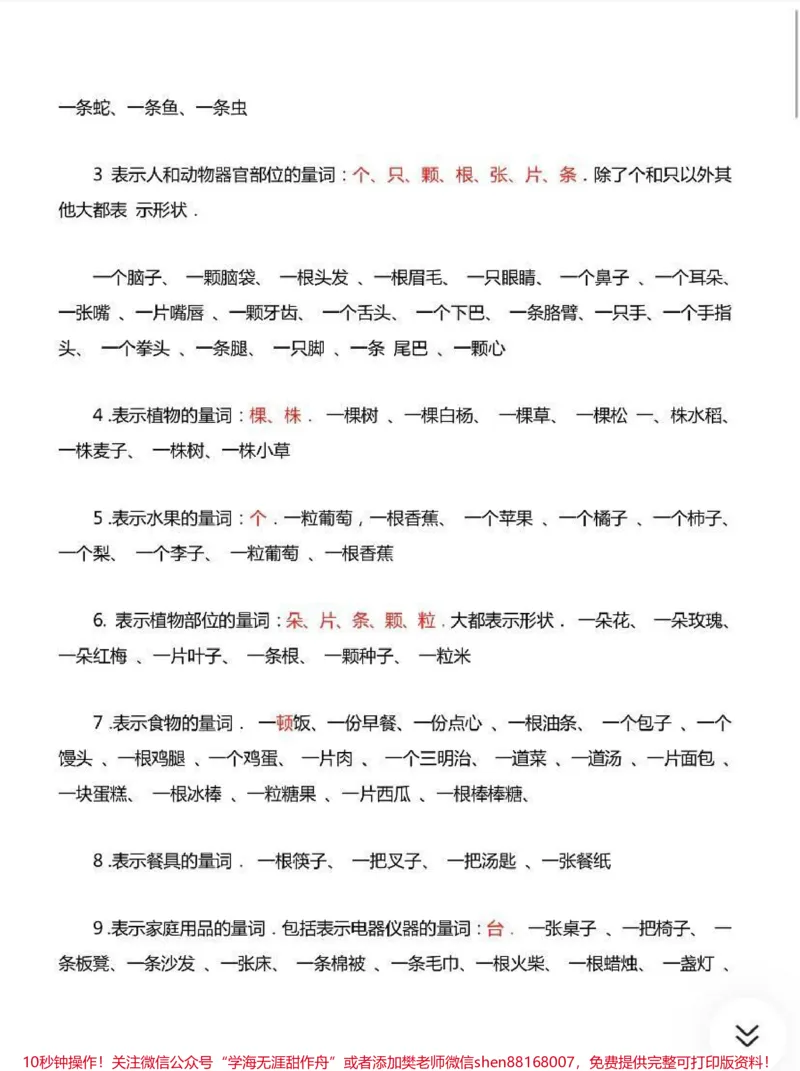《常用量词大全》第2页预览