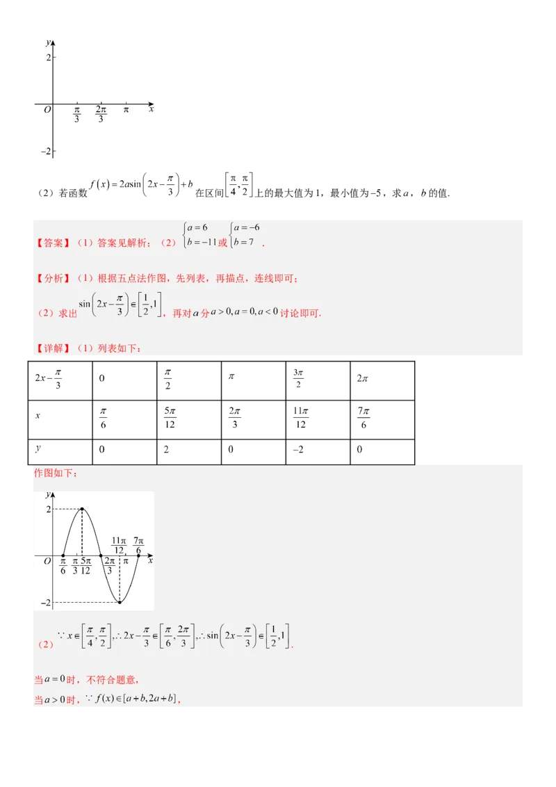 《4.5三角函数的图象与性质（全国通用）（教师版）_高考一二三轮复习_数学_2027年高考数学一轮更新中_112027届高考数学一轮复习测试讲义（全国通用）》第3页预览