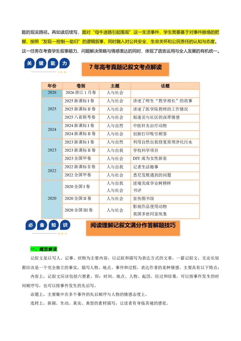 《专题022026浙江1月卷阅读理解B篇(教师以趣教学)(解读+技巧+变式)学生版_高考一二三轮复习_英语_2026年-英语高考专项复习_522026年浙江高考英语完全解读与考后提升》第5页预览