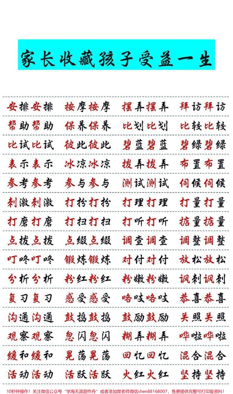 《#家长收藏孩子受益#一年级#二年级#三年级#教育#涨知识#我要上热门#知识点总结》第1页预览