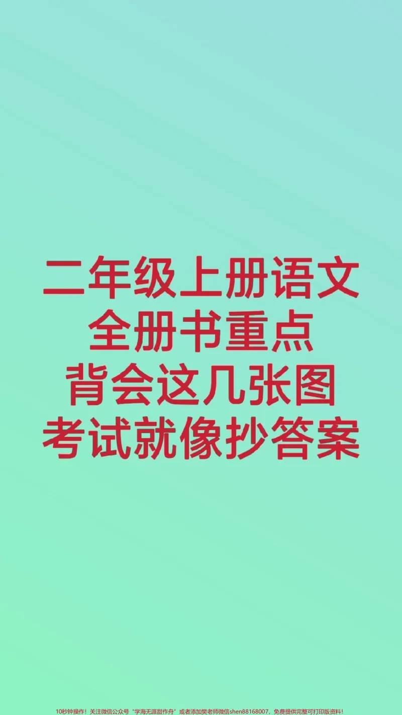 《二年级上册语文知识汇总。#二年级语文#必考考点#知识推荐官#中心思想#必背古诗@qunju888.com小助手@qunju888.com热点宝@qunju888.com创作者中心》第1页预览