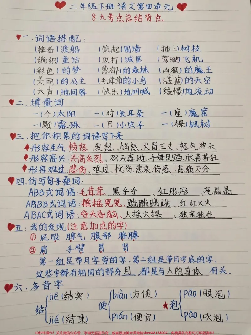 《#家庭教育#二年级#小学语文#家长收藏孩子受益#父母课堂#教育#加油少年未来可期》第1页预览