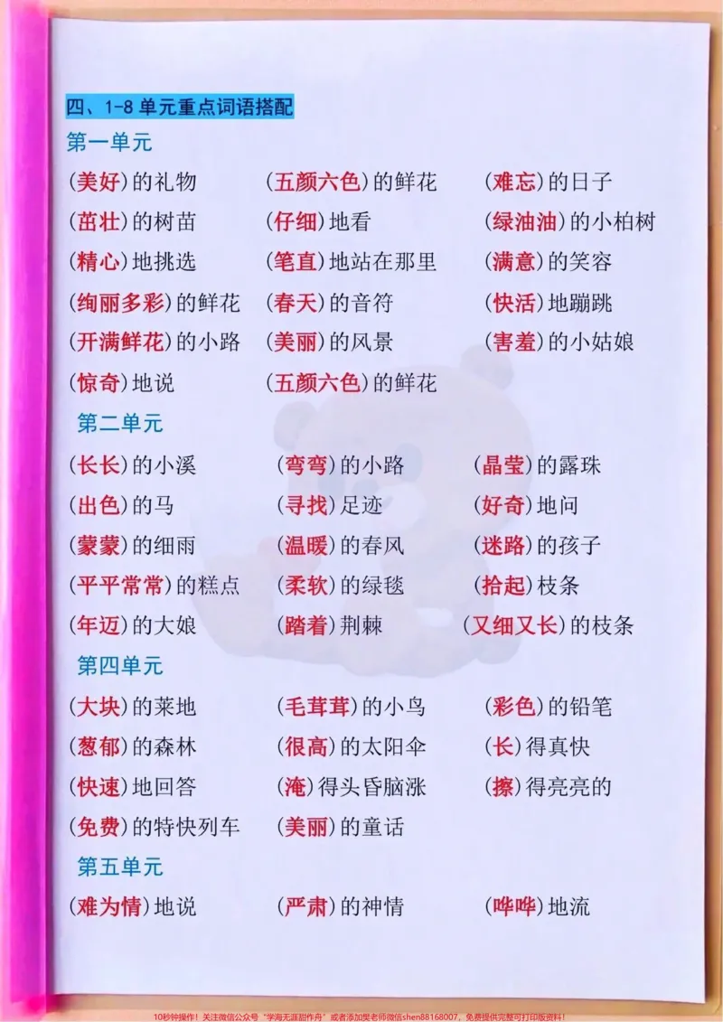 《二年级下册语文全册核心考点复习。#期末复习#二年级语文下册#小学语文知识点#知识点总结#核心考点@qunju888.com小助手@qunju888.com创作者中心@qunju888.com热点宝@qunju888.com来客官方助推官》第3页预览