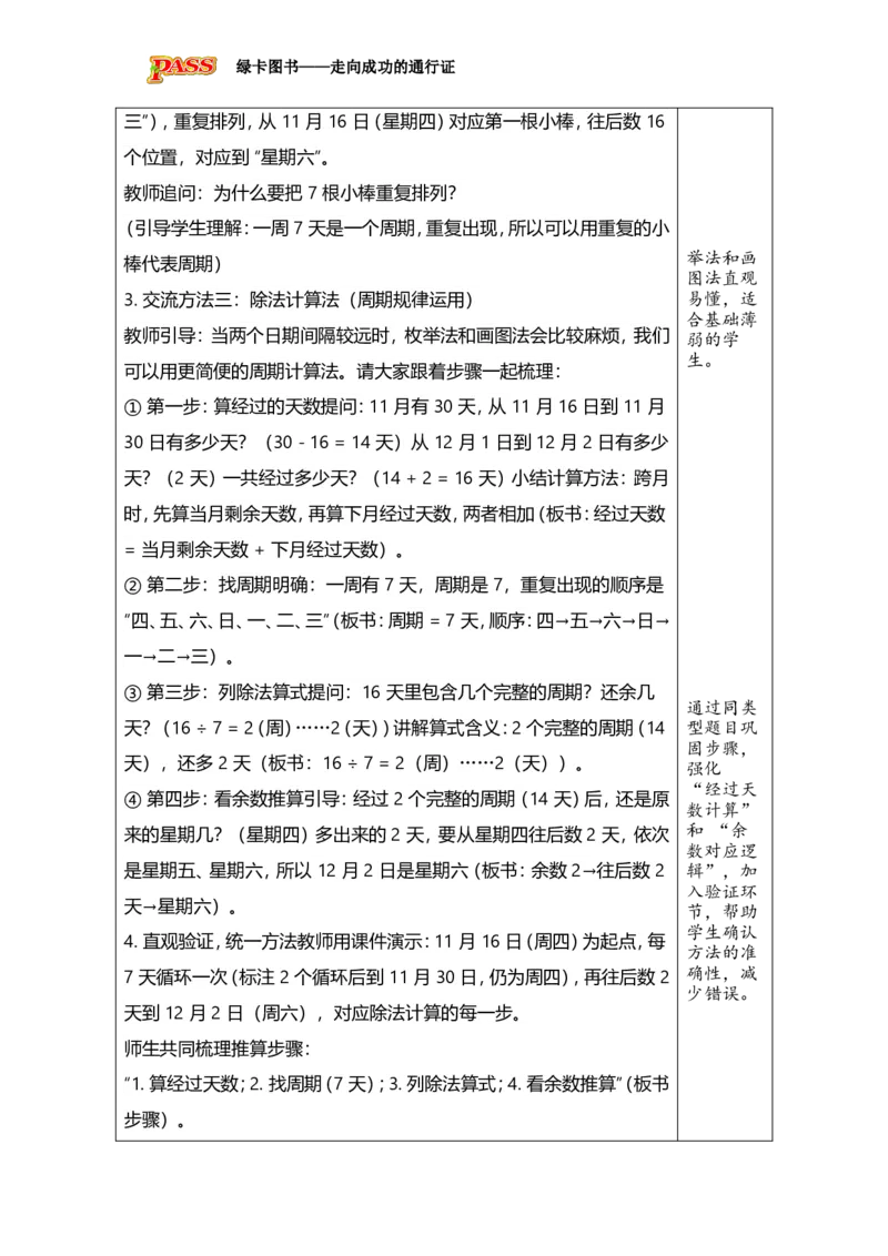 《智慧广场——简单的周期问题（二）_26春小学语数英道科各版本《课件+教案》_26春各版本数学《课件+教案》1-6年级下册_26春青岛版数学1-6年级下册教案课件PPT》第3页预览