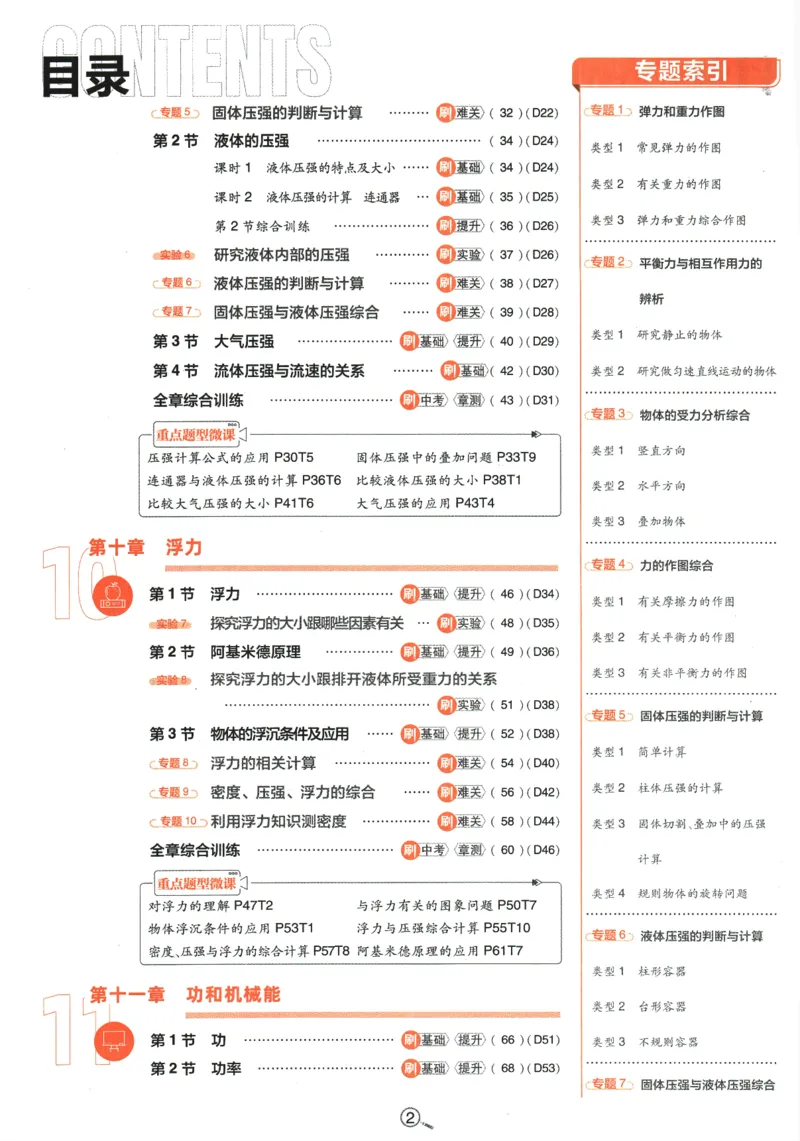《2024版《初中必刷题》物理8下（RJ）_初中全科知识点总结和试卷_赠送习题试卷_初中3年学习辅助资料_2、2025初中必刷题合集_初中必刷题23+24+25上册_24初中必刷题上册+下册全_2024版-下册》第6页预览