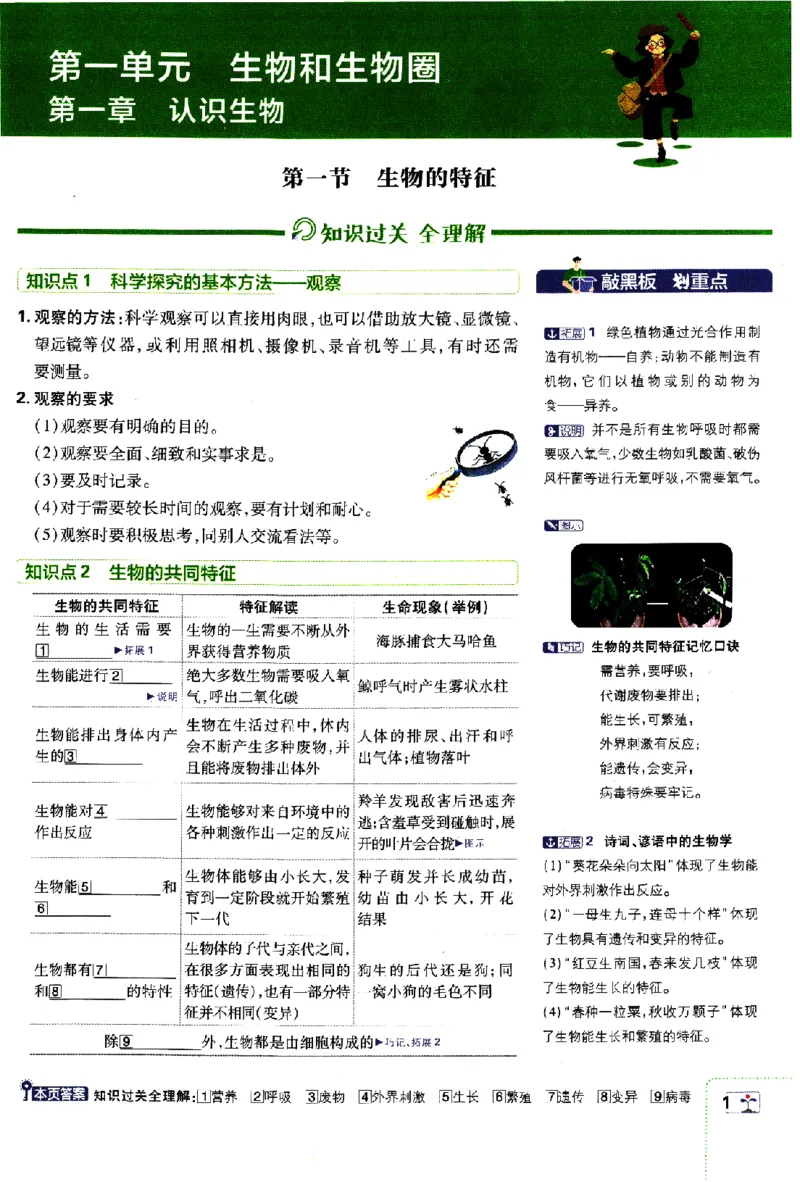 《2024版初中必刷题-七上生物人教版狂K重点_初中全科知识点总结和试卷_赠送习题试卷_初中3年学习辅助资料_2、2025初中必刷题合集_初中必刷题23+24+25上册_24初中必刷题上册+下册全_2024版》第2页预览