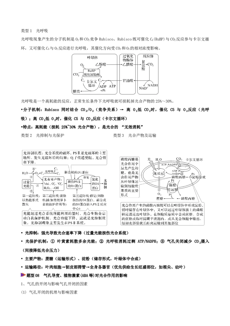 《压轴题01细胞代谢相关难点分析（8大题型精析）（全国通用）（解析版）_高考一二三轮复习_生物_2026年-生物高考专项复习_2026年高考生物终极冲刺讲练测（全国通用）-G459_2026版》第5页预览