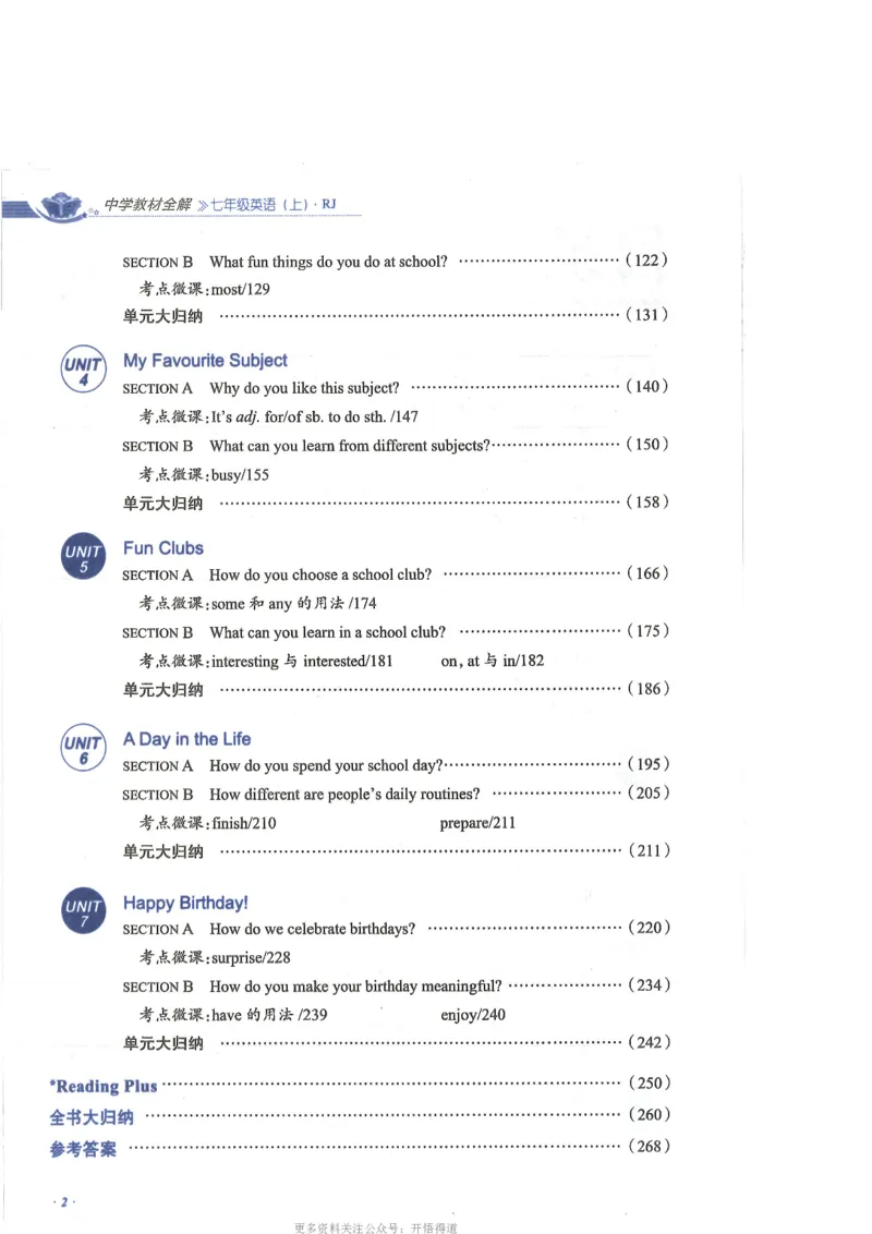 《2024秋薛金星初中英语七上《中学教材全解》人教版_初中全科知识点总结和试卷_赠送习题试卷_初中3年学习辅助资料_1、初中学习资料_24秋试卷》第6页预览