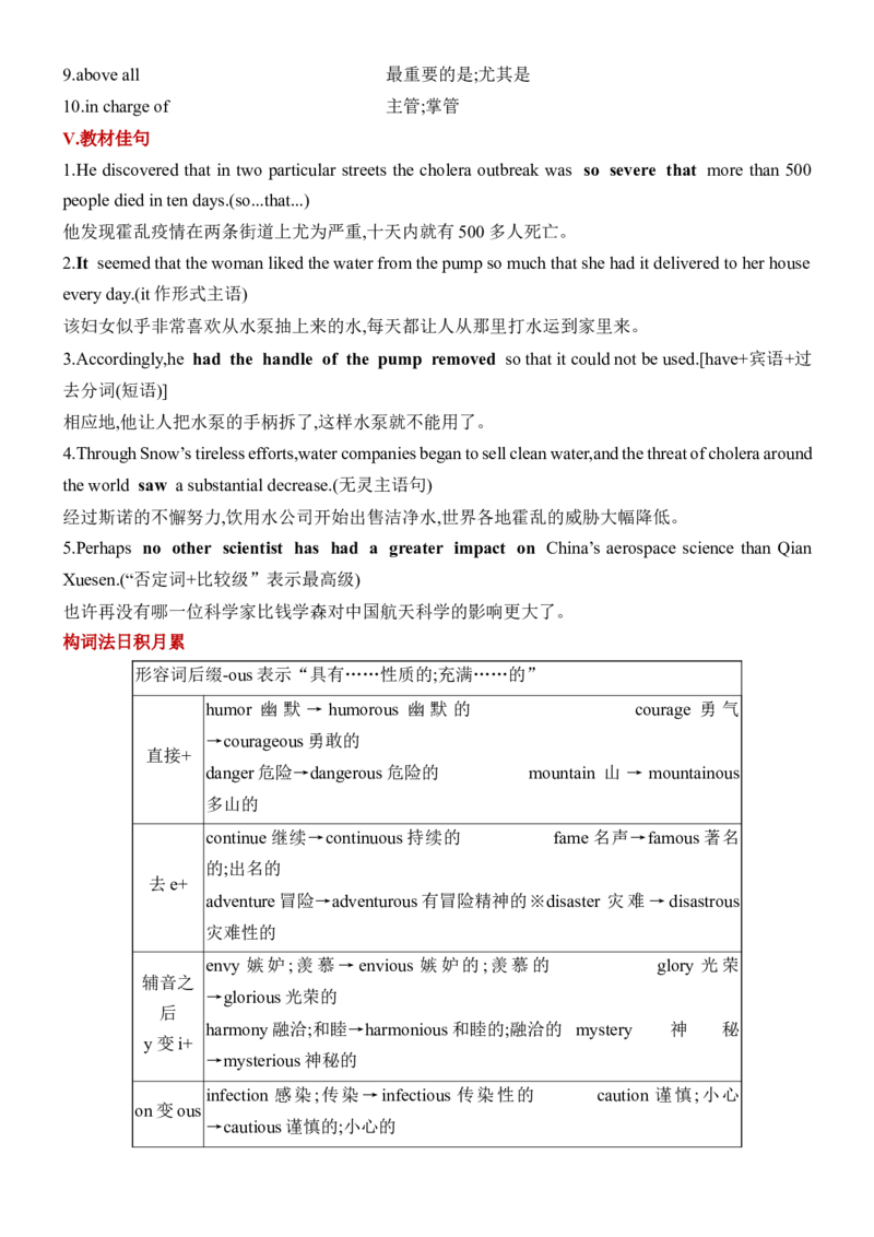 《Unit1ScienceandScientists一轮复习单元导学案_高考一二三轮复习_英语_2026年-英语高考专项复习_42026届高三英语一轮复习精品讲义》第4页预览
