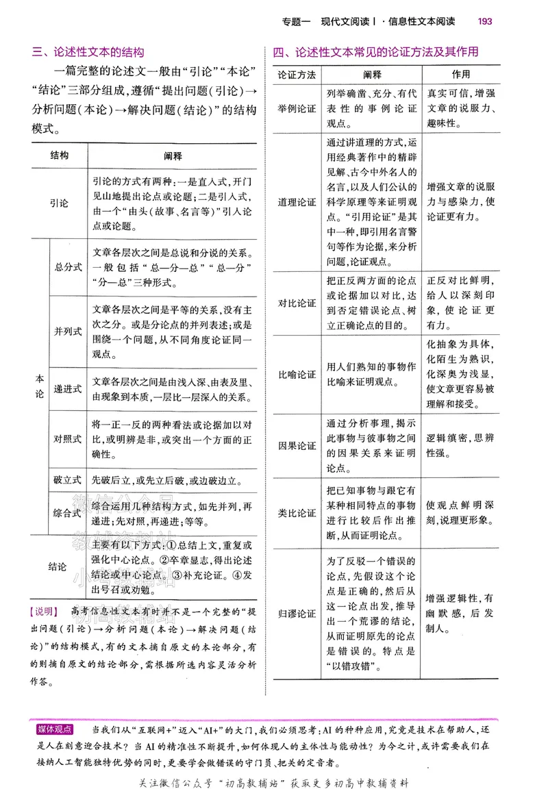《2024版53B版新高考语文讲解册_2024B版学生用书》第8页预览