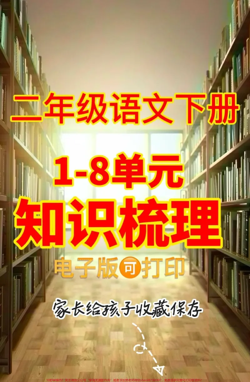 《二年级语文下册1-8单元知识梳理。二年级语文下册1-8单元知识梳理#二年级#二年级语文#二年级语文下册#关注我持续更新小学知识#家长收藏孩子受益》第1页预览