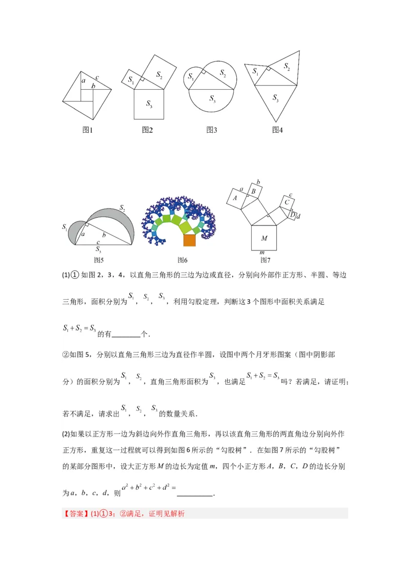 《专题03勾股定理压轴（三大模型）（解析版）_初中全科知识点总结和试卷_赠送习题试卷_初中3年学习辅助资料_1、初中学习资料_24秋试卷_初中数学《常考压轴题攻略》》第2页预览