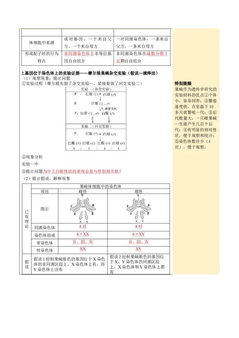 《第17讲伴性遗传和人类遗传病（知识清单）（全国通用）（学生版）_高考一二三轮复习_生物_2027年高考生物一轮_2027年高考生物一轮复习讲义+练习+课件（新教材新高考）-G55_2027版》第4页预览