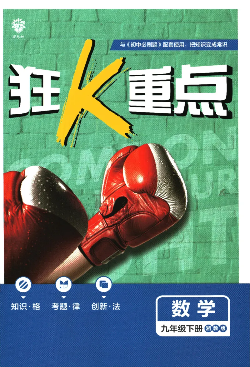 《2024版《初中必刷题》数学9下（XJ）-狂K重点_初中全科知识点总结和试卷_赠送习题试卷_初中3年学习辅助资料_2、2025初中必刷题合集_初中必刷题23+24+25上册_24初中必刷题上册+下册全》第1页预览