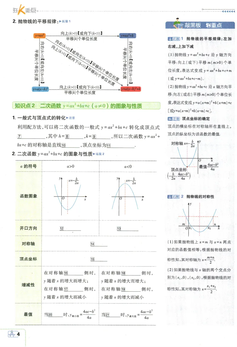 《2024版《初中必刷题》数学9下（XJ）-狂K重点_初中全科知识点总结和试卷_赠送习题试卷_初中3年学习辅助资料_2、2025初中必刷题合集_初中必刷题23+24+25上册_24初中必刷题上册+下册全》第8页预览