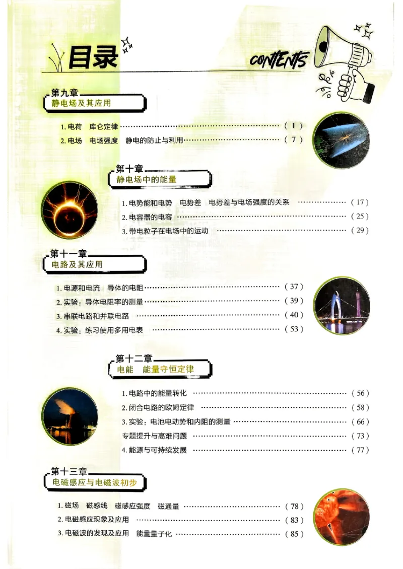 《狂K重点_2027高中必刷题_必刷题2027_2027高一高二必刷题_物理_2027《理想树•必刷题》（必修第三册）（物理）（人教版）》第2页预览