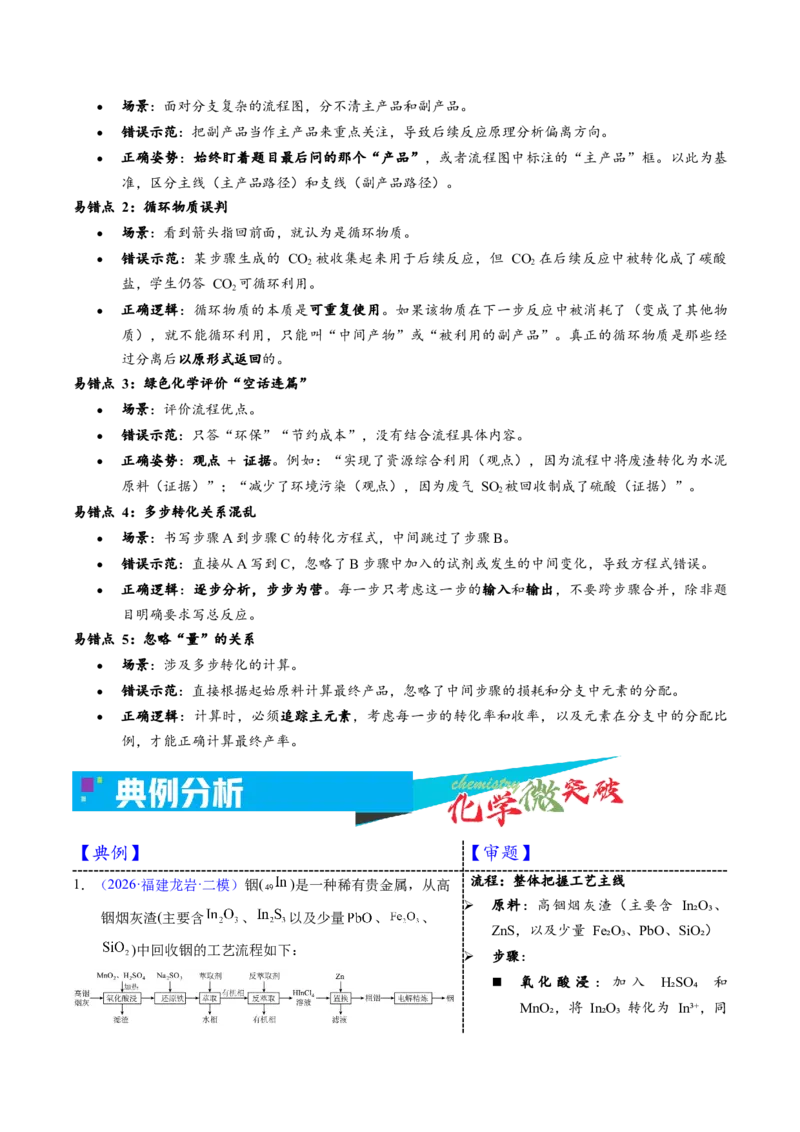 《4-3物质转化类（学生版）_高考一二三轮复习_化学_2026年-化学高考专项复习_22026年高考化学培优微突破讲义（全国通用）》第4页预览