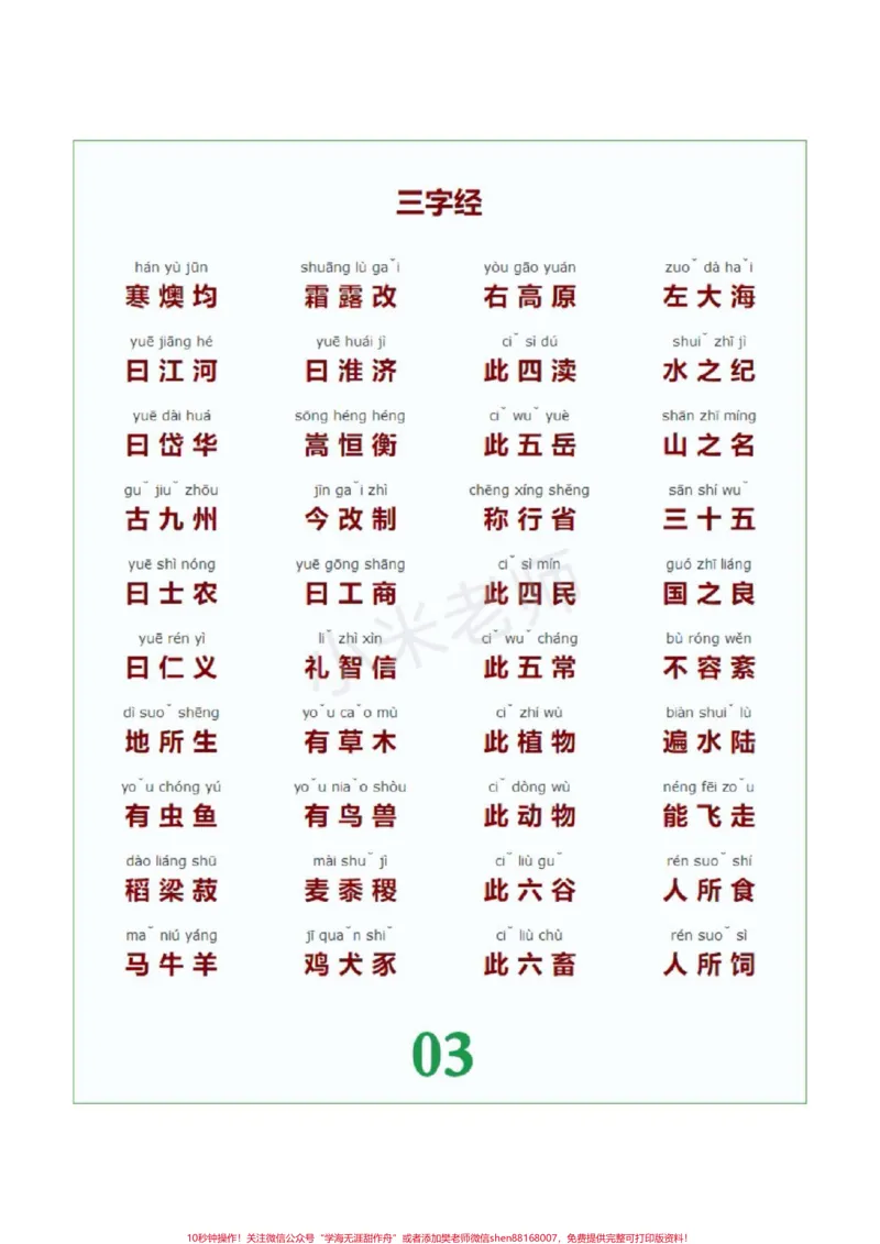 《#qunju888.com小助手#家长收藏孩子受益#幼小衔接幼小衔接必备_最新小学1-9年级各科+幼升小+综合类学习资源汇总包_价值20万元！最新小学1-9年级各科+幼升小+综合类学习资源汇总包》第3页预览