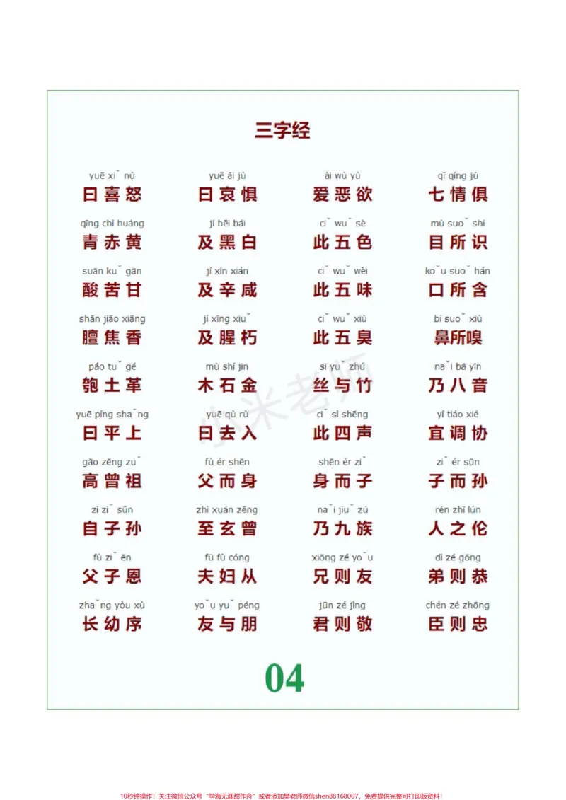 《#qunju888.com小助手#家长收藏孩子受益#幼小衔接幼小衔接必备_最新小学1-9年级各科+幼升小+综合类学习资源汇总包_价值20万元！最新小学1-9年级各科+幼升小+综合类学习资源汇总包》第4页预览