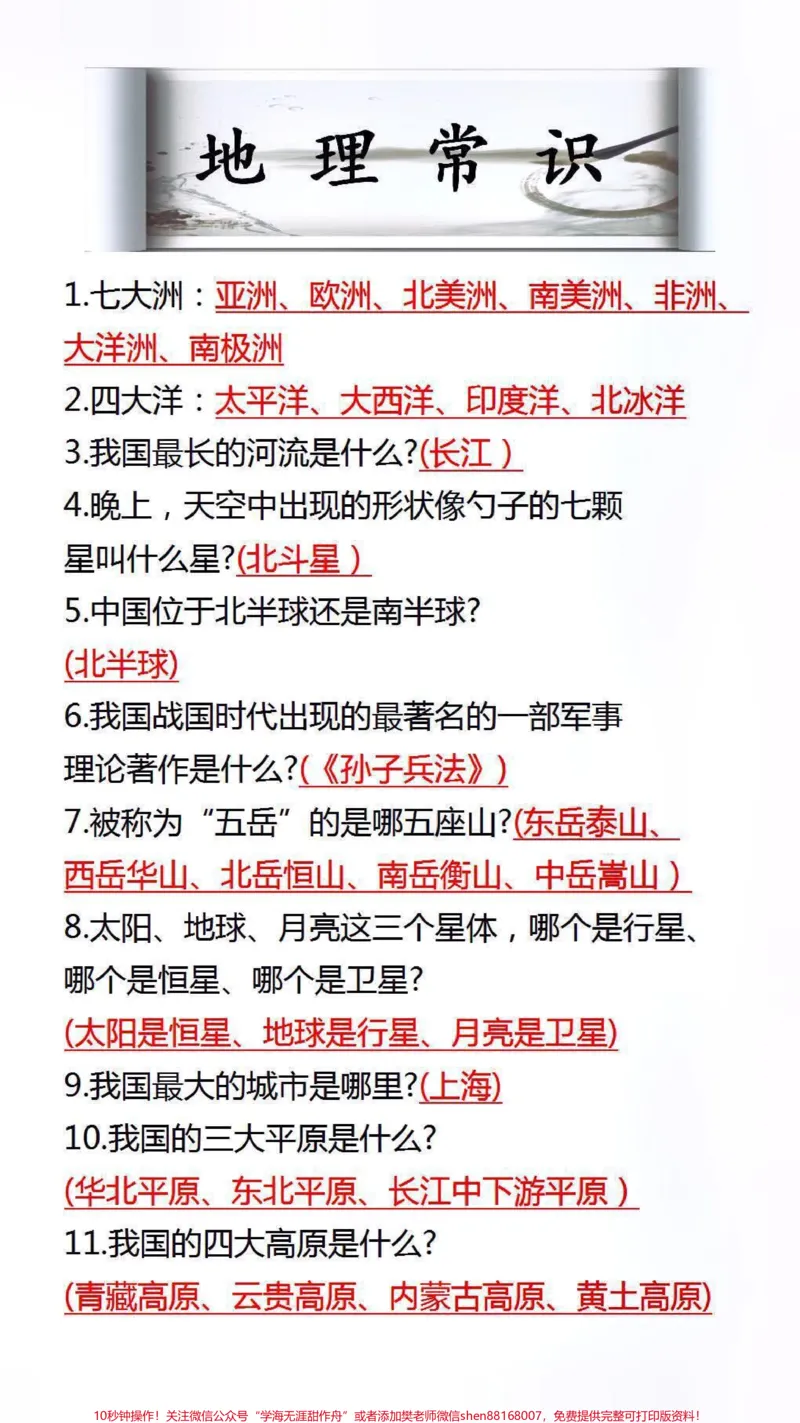 《#学习#涨知识#知识点#知识分享_最新小学1-9年级各科+幼升小+综合类学习资源汇总包_价值20万元!最新小学1-9年级各科+幼升小+综合类学习资源汇总包》第1页预览