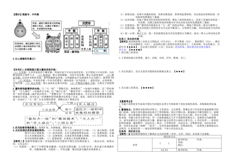 《27届高三历史一轮复习史纲上第4课学历案学生版_高考一二三轮复习_历史_2027年高考历史一轮_22027届高考历史一轮考情分析复习课件》第2页预览