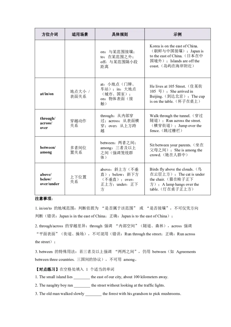 《第16讲介词（学生版）_高考一二三轮复习_英语_2026年-英语高考专项复习_292026届高考英语核心语法重难点专项突破（全国通用）》第7页预览