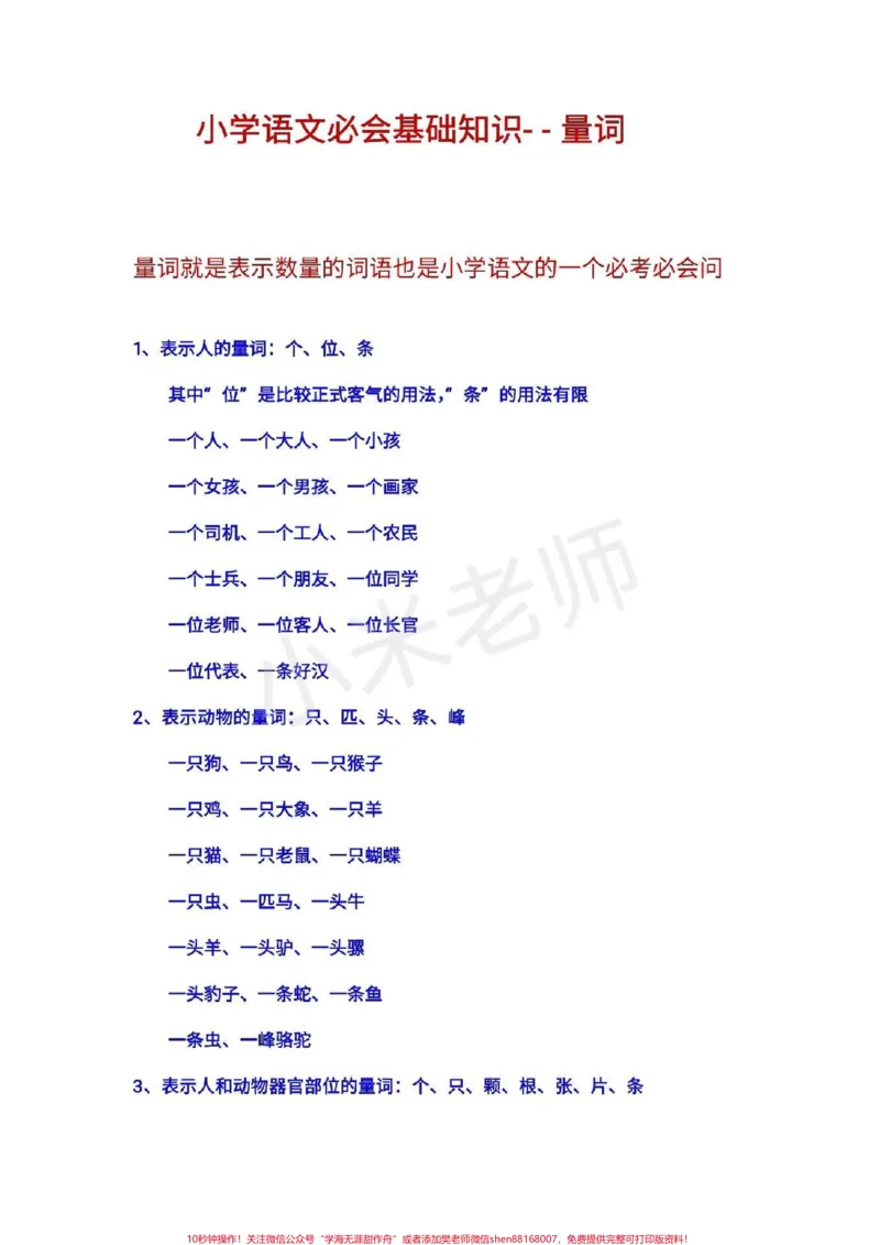 《#qunju888.com小助手#感谢qunju888.com#小学语文必考知识点家长为宝贝收藏_最新小学1-9年级各科+幼升小+综合类学习资源汇总包_价值20万元!最新小学1-9年级各科+幼升小+综合类学习资源汇总包》第1页预览