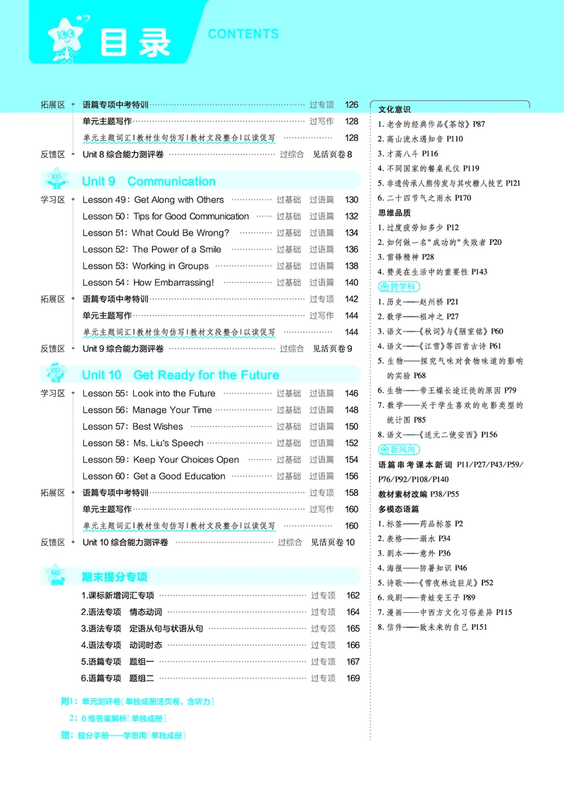 《2025版一遍过英语冀教版9年级全册教用主书_初中全科知识点总结和试卷_赠送习题试卷_初中3年学习辅助资料_1、初中学习资料_24秋试卷_2025春季初中《一遍过》下册_2025版一遍过英语冀教版》第3页预览