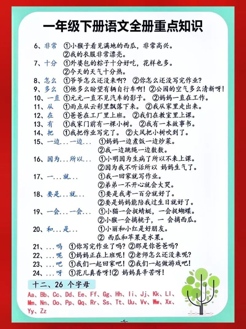 《一年级语文下册全册重点知识。#关注我持续更新小学知识#知识点总结#小学语文必考知识点盘点#一年级语文下册#父亲节快乐父爱如山@qunju888.com小助手@qunju888.com来客官方助推官@qunju888.com热点宝@qunju888.com创作者中心@qunju888.com文案录》第5页预览