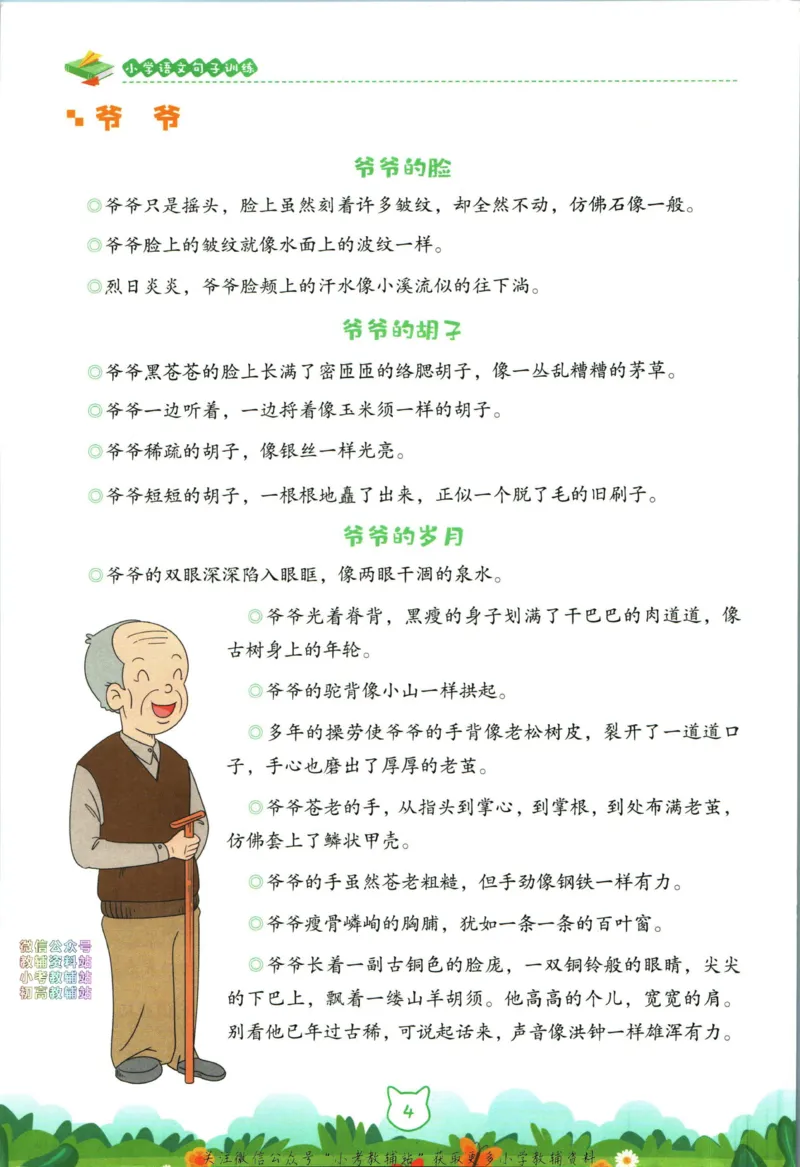 《荣恒小学语文优美句子积累_荣恒小学语文句子训练》第9页预览