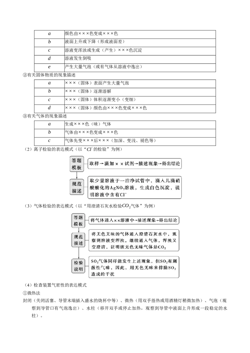 《第19天押实验•性质探究：“假设-方案-现象-结论”四步法证伪证实（学生版）_高考一二三轮复习_化学_2027年高考化学专项复习_42027年高考化学高频押题点与考题预测（全国通用）》第7页预览