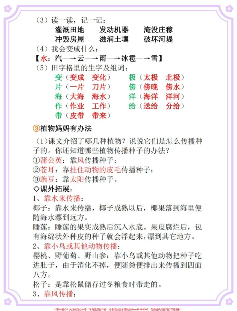 《二年级上册语重点知识点汇总。#二年级上册语文#语文#知识点总结#必考考点#语文笔记》第3页预览