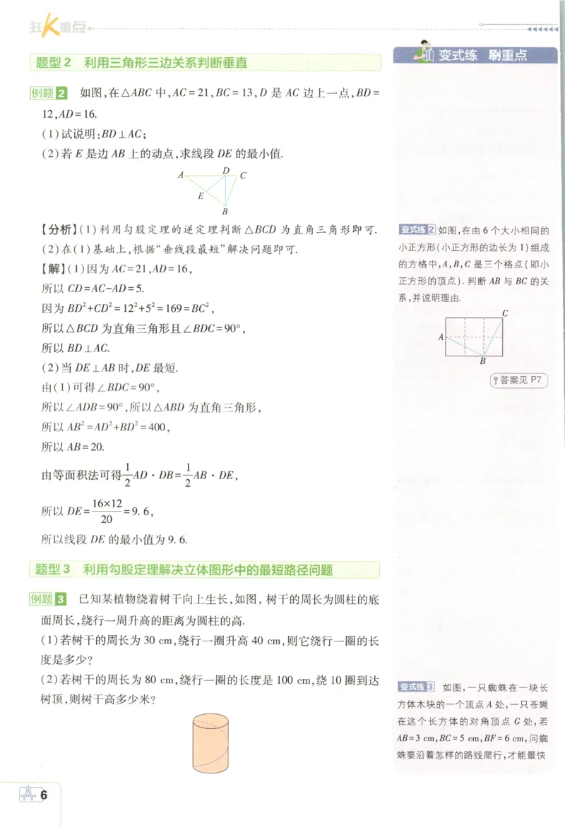 《2027《初中数学•必刷题》8上(BS)狂K重点_初中必刷题2026_8年级_北师大_2027《初中数学•必刷题》8上（北师大）》第10页预览