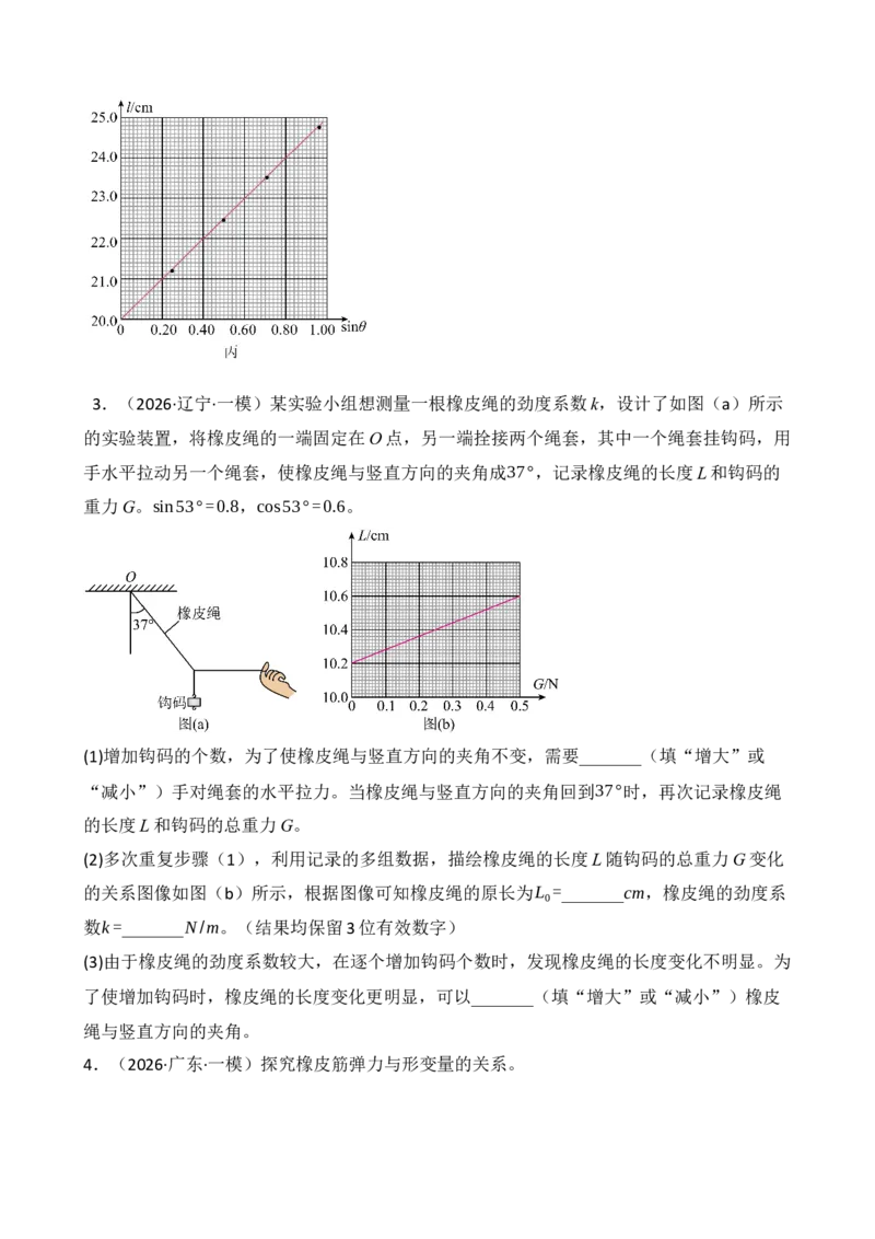 《专题08实验：探究弹簧弹力与形变量的关系（学生版）_高考一二三轮复习_物理_2027年高考物理一轮更新中_82027届高考物理一轮复习题型精讲及课时精练》第10页预览