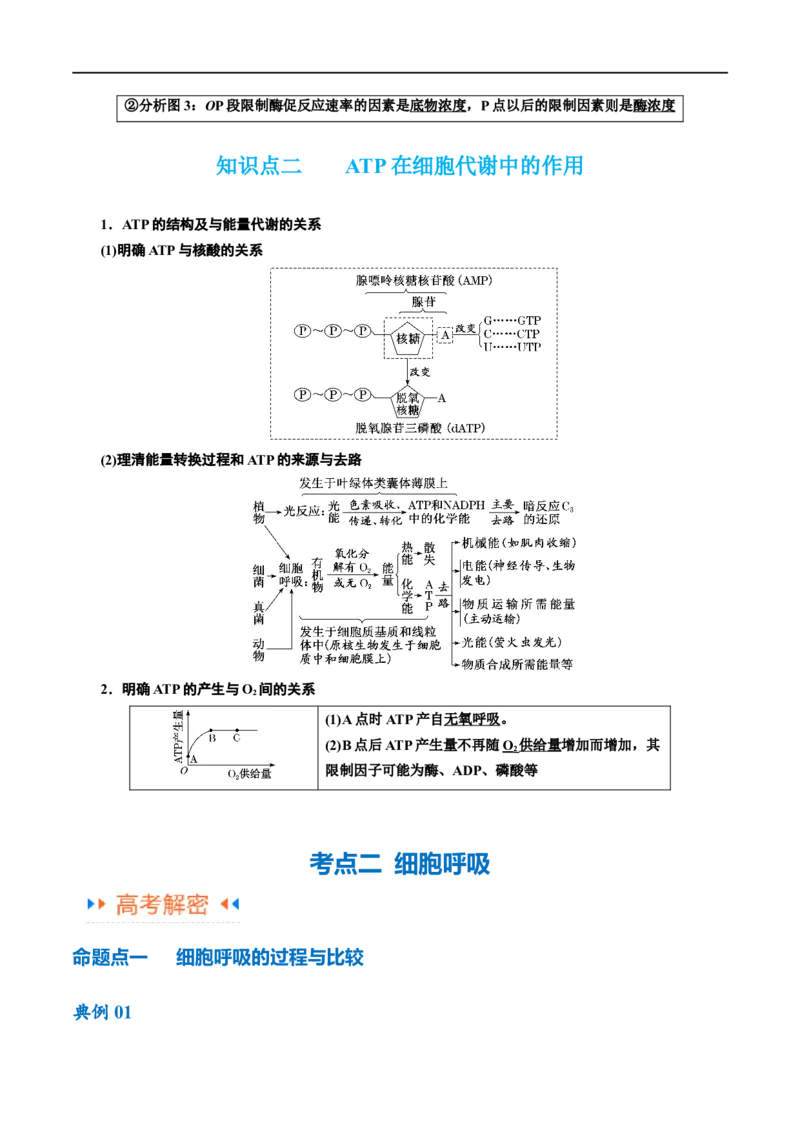 《专题02细胞的能量供应与利用（讲义）（解析版）_初高中资料库_高中资料库（转存避免链接过期失效）_高中生物》第8页预览