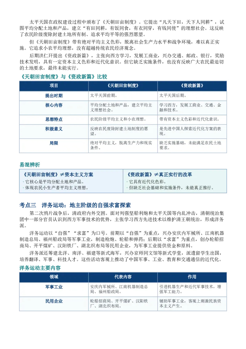 《第16讲国家出路的探索与列强侵略的加剧讲义_高考一二三轮复习_历史_2027年高考历史一轮_62027届高考历史必修中外纲要下一轮复习讲义》第3页预览