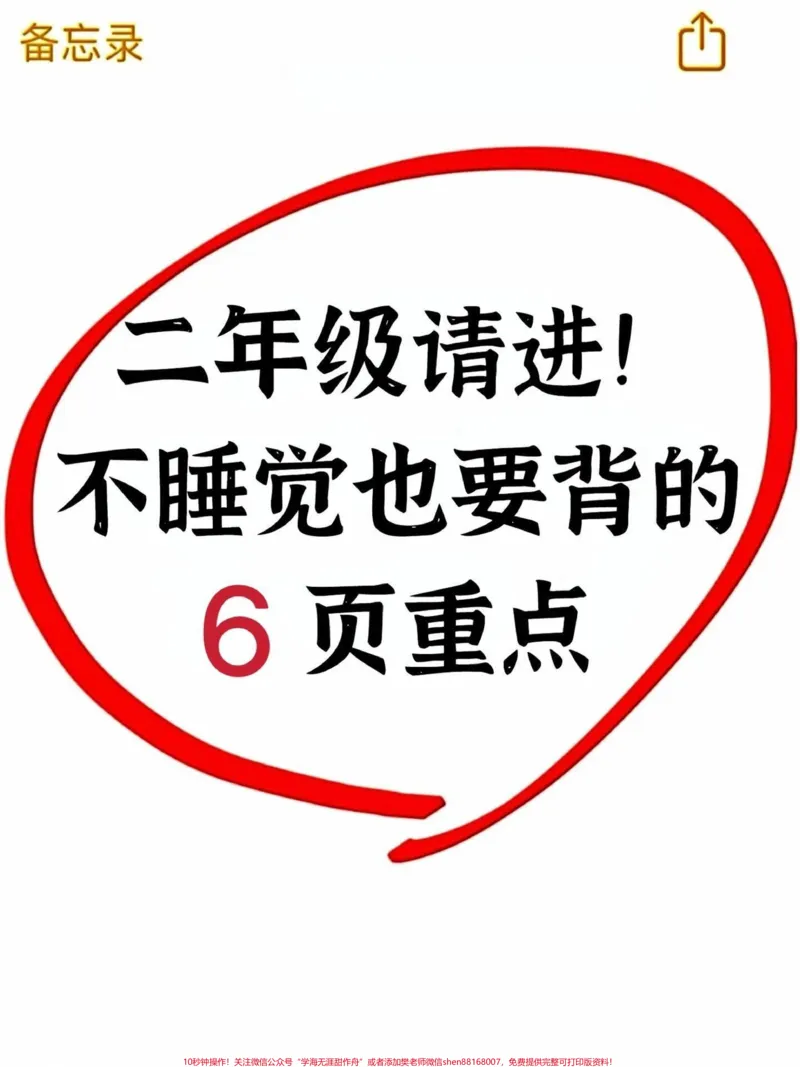 《二年级上册数学各单元知识点总结。#每天学习一点点#一升二#学霸秘籍#知识点总结#一年级数学》第1页预览