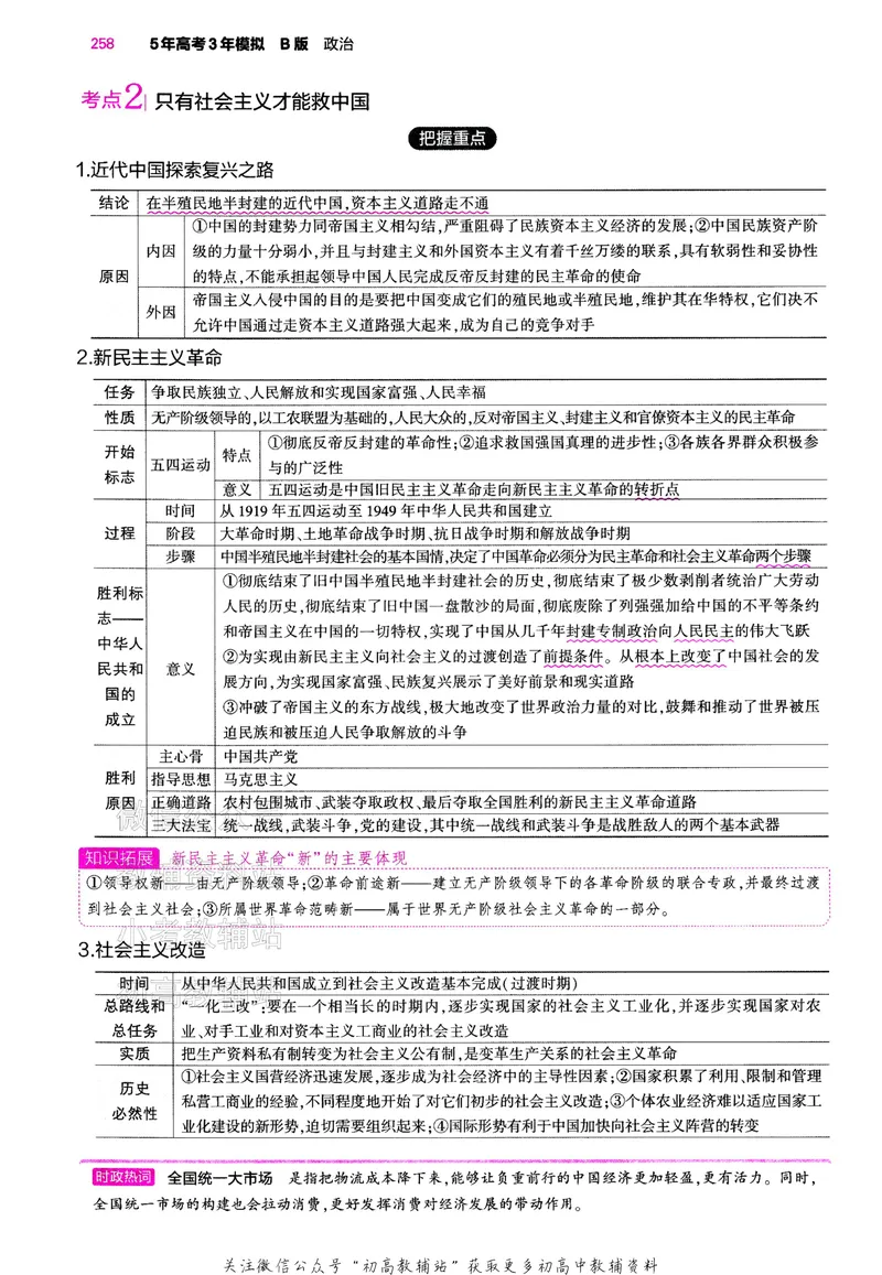 《2024版53B版新高考政治讲解册_2024B版学生用书》第9页预览
