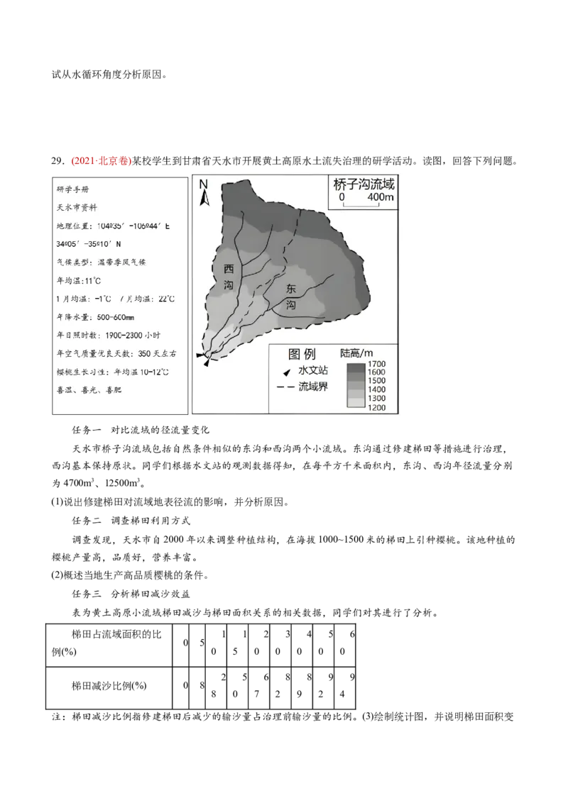 《专题05地球上的水-十年（2014-2023）高考地理真题分专题训练（学生版）_初高中资料库_高中资料库（转存避免链接过期失效）_高中地理》第8页预览