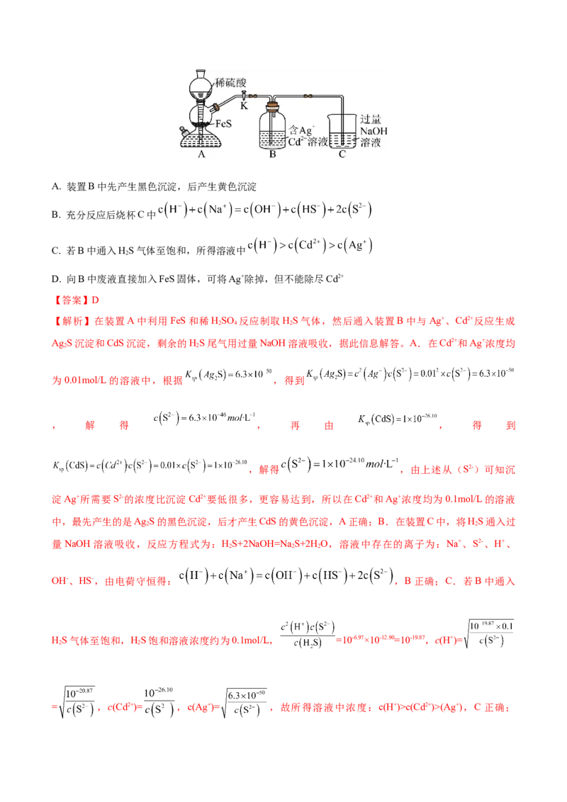 《专题08化学平衡及电解质溶液中粒子浓度变化图像分析（4大题型）（四川专用）（教师版）_高考一二三轮复习_化学_2027年高考化学专项复习_2026版》第10页预览