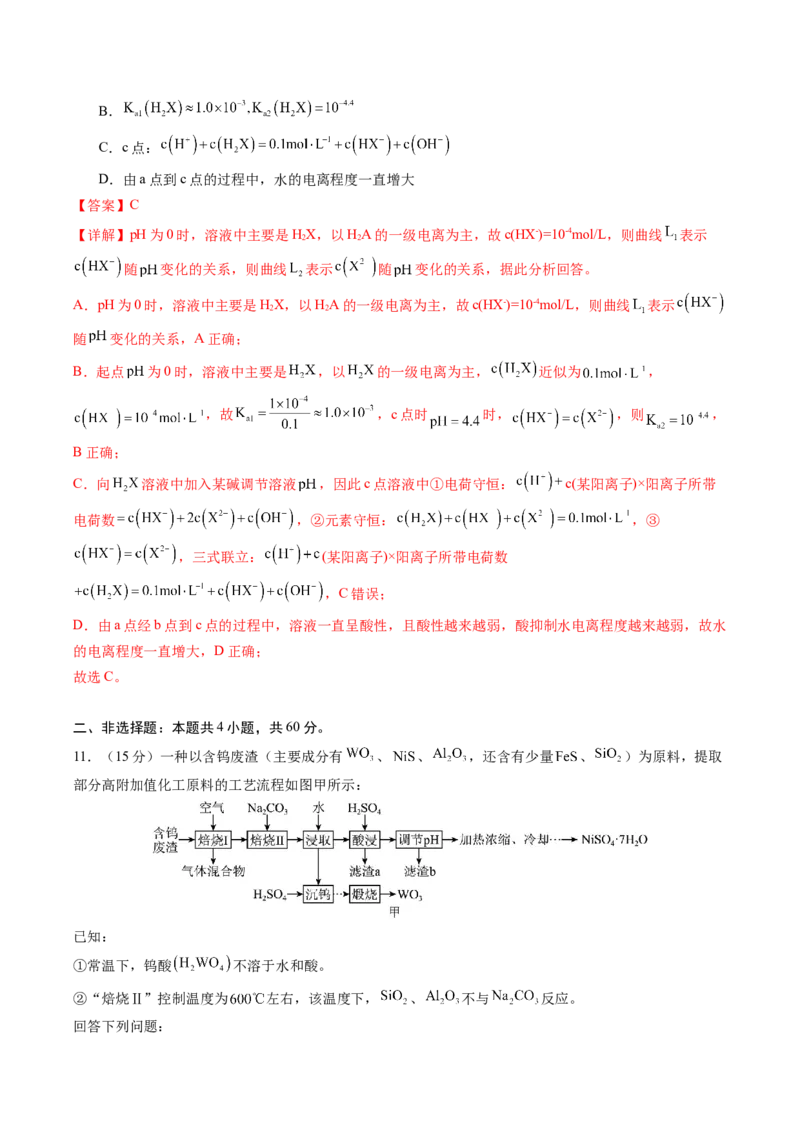 《化学一模提分卷01（福建专用）（全解全析）_高考一二三轮复习_化学_2026年-化学高考专项复习_2026年高考第一二三次模拟考试化学-G181_高考化学第一次模拟卷23套_2026版》第8页预览