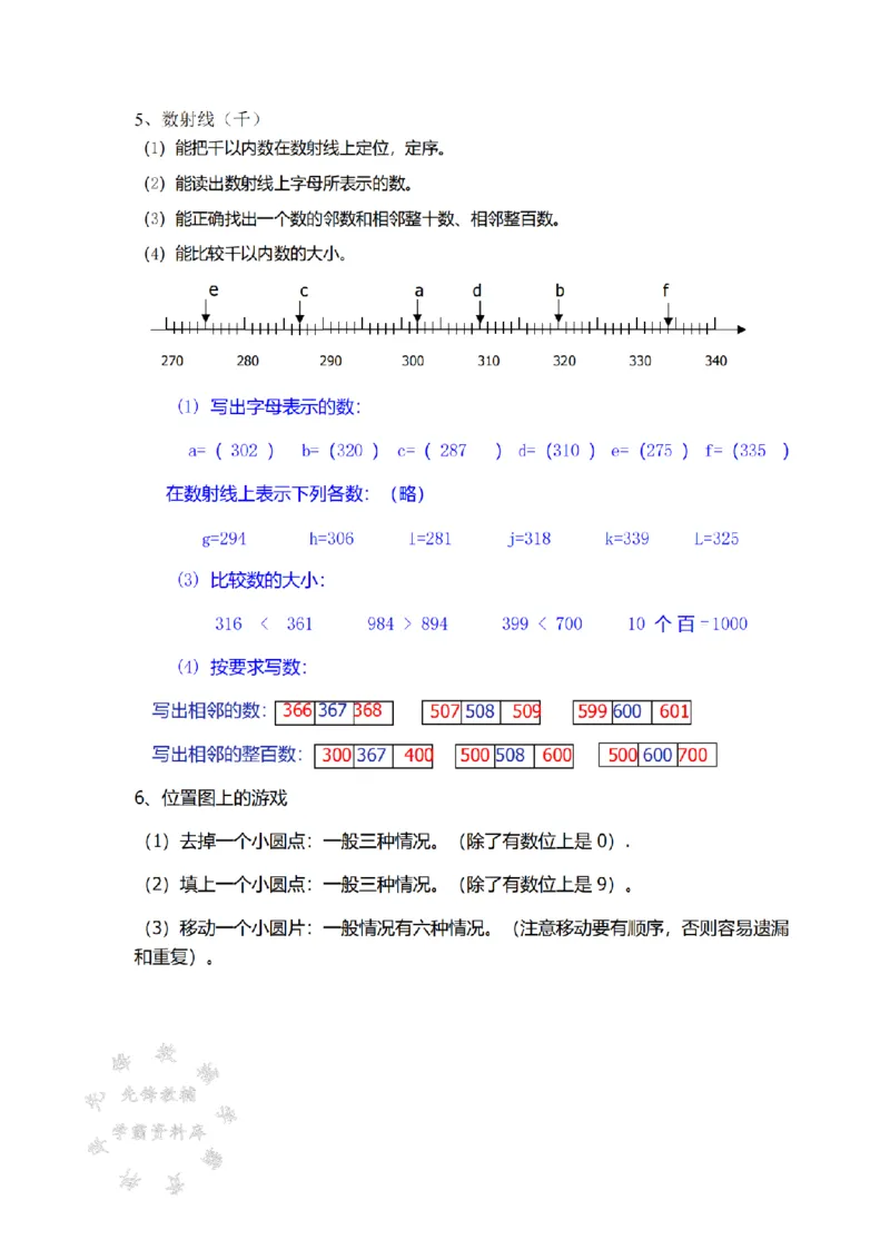 《沪教版二年级下册数学素材-知识点总结SY_2年级下册同步教辅_2下-数学_二下数学-必背资料通用》第3页预览