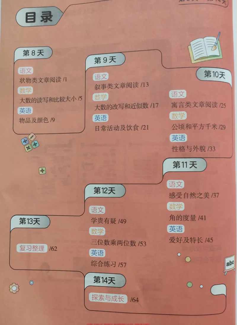 《21天预复习语数英(第2周-高途3升4)#21天预复习语数英(第2周-高途3升4)√全套自主学习方案→暑假衔接#3升4_最新小学1-9年级各科+幼升小+综合类学习资源汇总包》第2页预览