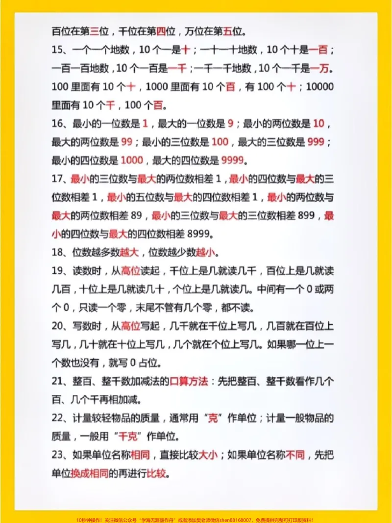 《二年级数学下册必背内容。#知识点总结#学习资料分享#二年级数学#小学数学#单位换算教学@qunju888.com小助手@qunju888.com热点@qunju888.com创作者中心@qunju888.com来客官方助推官》第2页预览