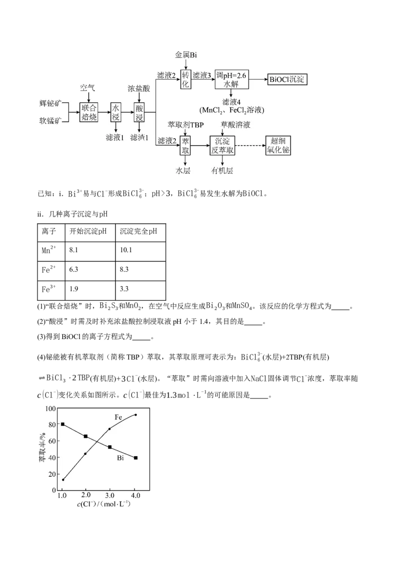 《专题08工艺流程综合题（学生版）_高考一二三轮复习_化学_2026年-化学高考专项复习_2025年高考化学三模试题分类汇编（新高考通用）_2025版》第4页预览