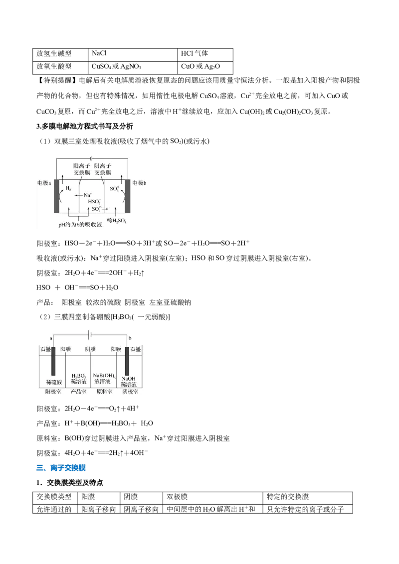 《压轴题05电化学原理综合分析（解析版）_高考一二三轮复习_化学_化学三轮冲刺_压轴题2025年高考化学培优训练（新高考通用）》第2页预览