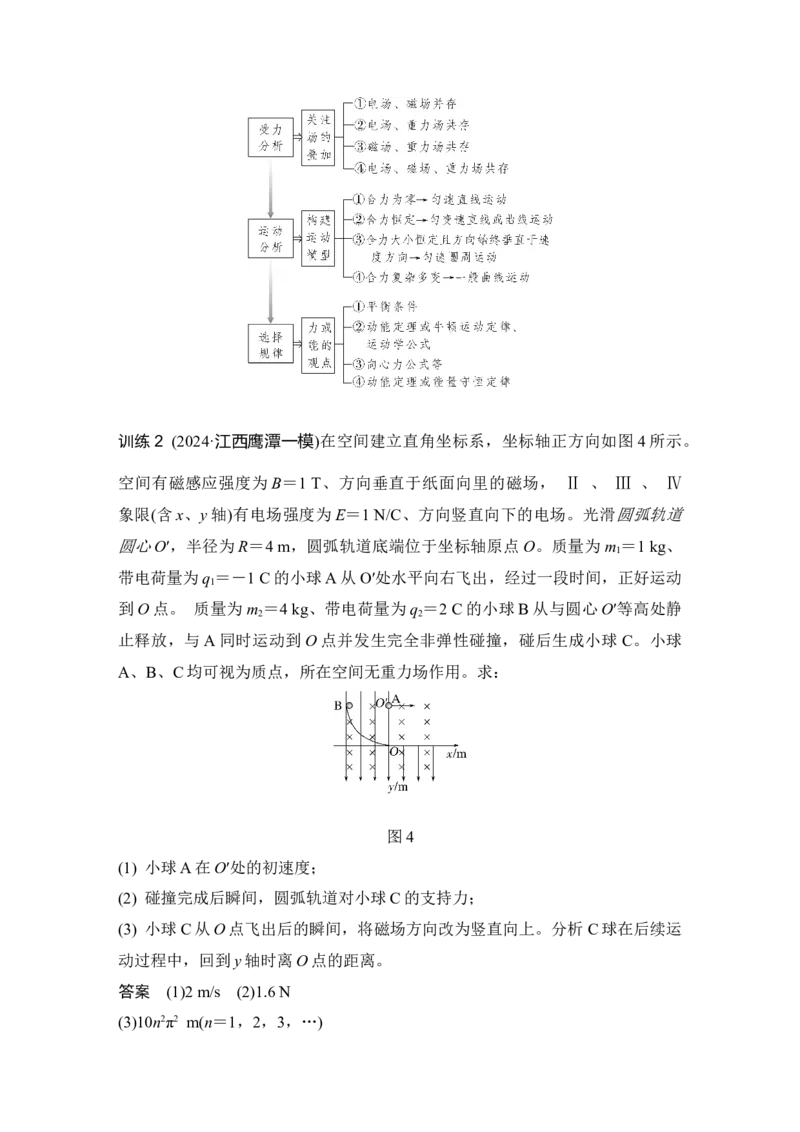 《第10课时带电粒子在复合场中的运动(1)_2026版高中《二三轮复习+冲刺复习》_2026版步步高大二轮物理（培优版）_另附1套Word版题库_第一部分专题整合提升_专题三电场与磁场》第7页预览