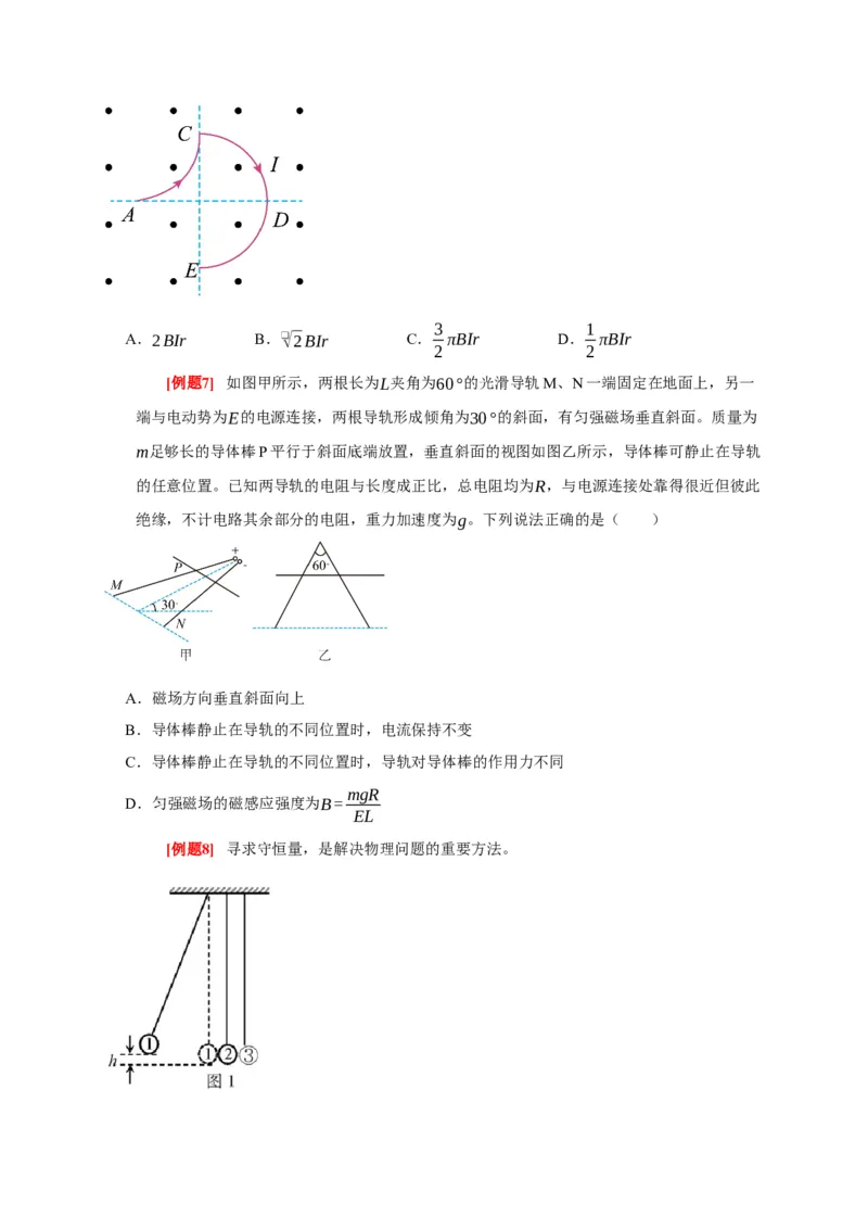 《第21讲磁场的描述磁场对电流的作用（学生版）_高考一二三轮复习_物理_2026年_2026年高考物理一轮复习考点精讲精练（全国通用）-G346(1)_资料_2026版》第6页预览