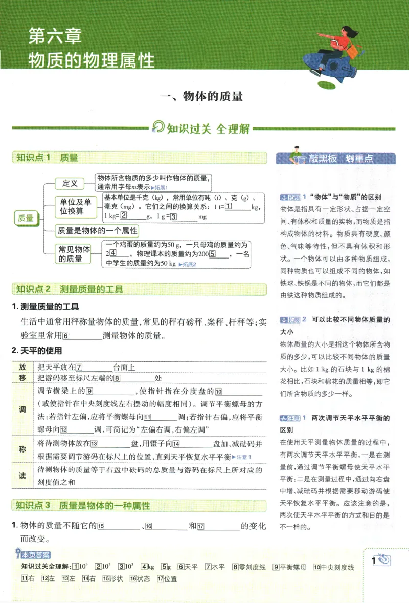 《2024版《初中必刷题》物理8下（SK）-狂K重点_初中全科知识点总结和试卷_赠送习题试卷_初中3年学习辅助资料_2、2025初中必刷题合集_初中必刷题23+24+25上册_24初中必刷题上册+下册全》第5页预览